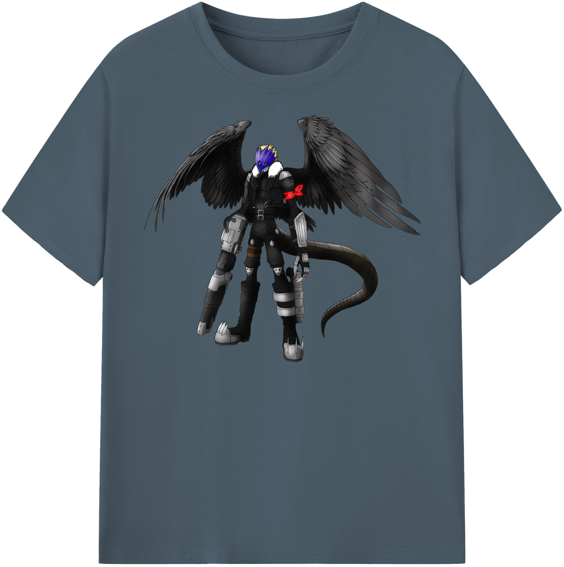 （画像用） Digimon デジタルモンスター/デジモン 綿100％半袖Tシャツ（フロントプリント）